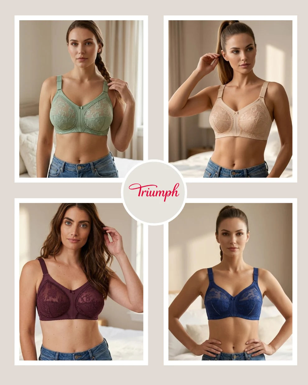 Triumph Doreen - Pack of 4 Bras