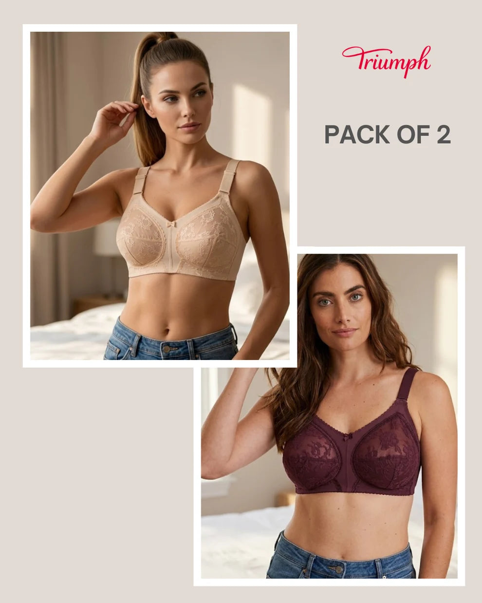 Triumph Doreen Pack of 2 Bras