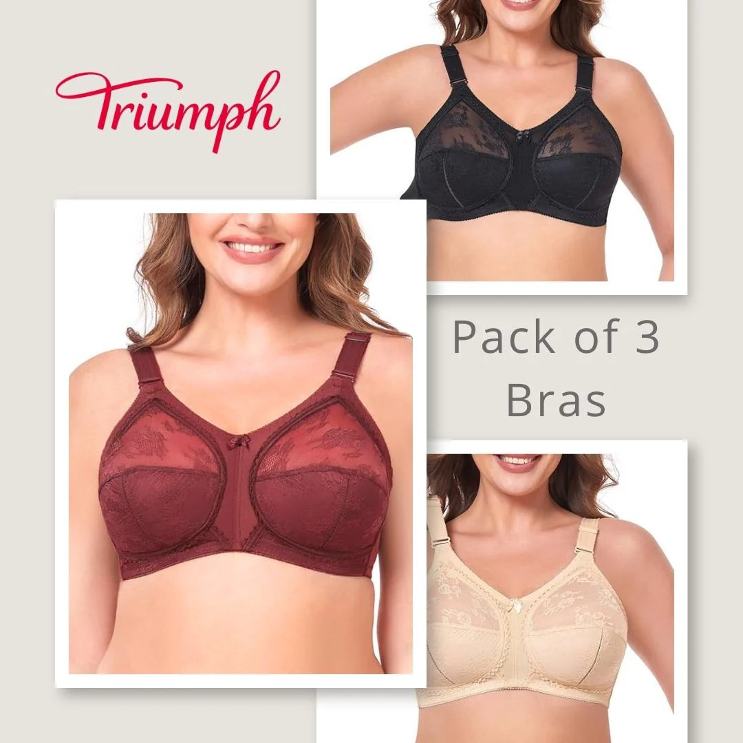Triumph Pack of 3 Bras - Doreen