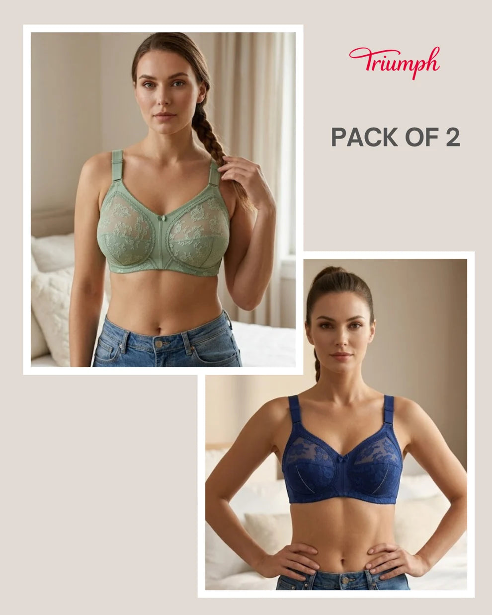 Triumph Doreen Pack of 2 Bras
